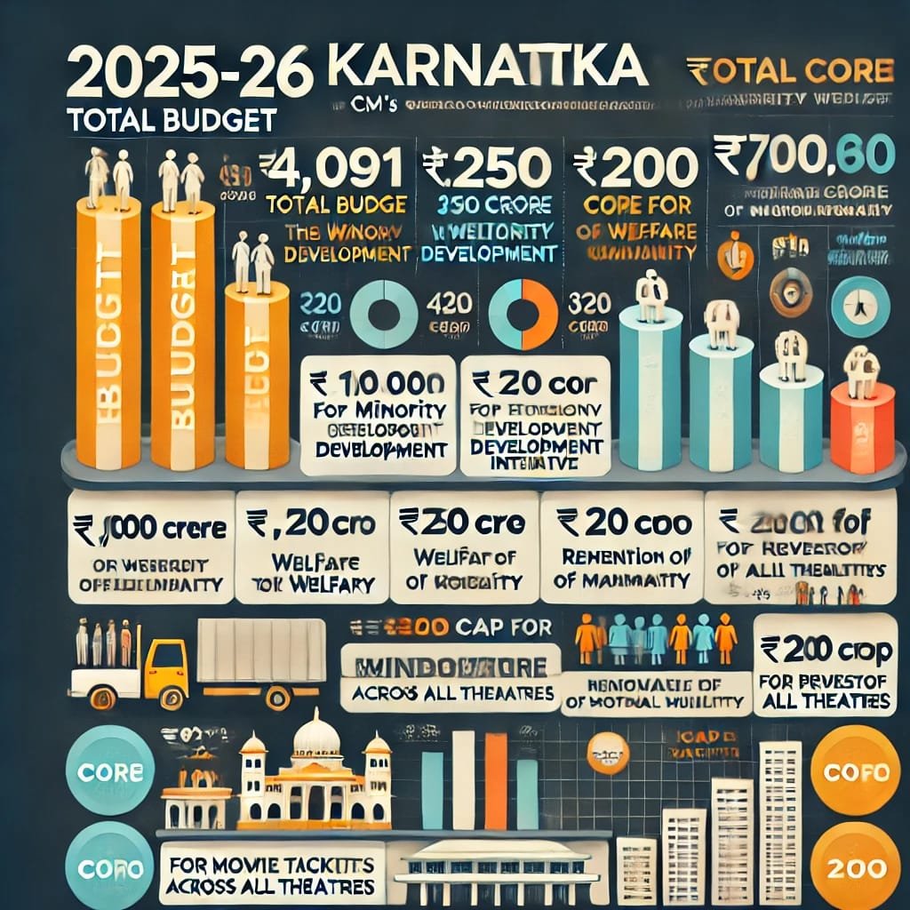 Karnataka’s Budget 2025-26: A Bold Blueprint for Welfare and Infrastructure